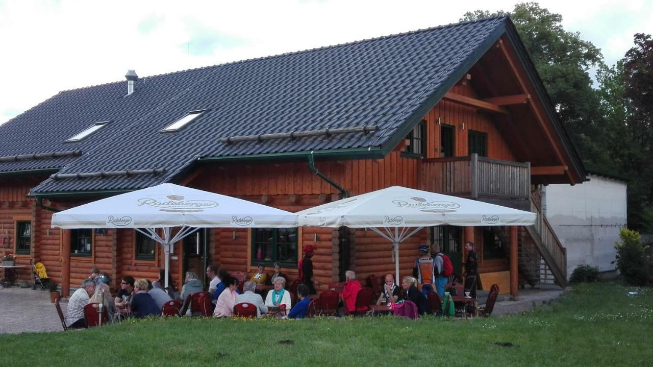 Blockhaus - Ferienwohnung Sunrise Augustusburg Extérieur photo