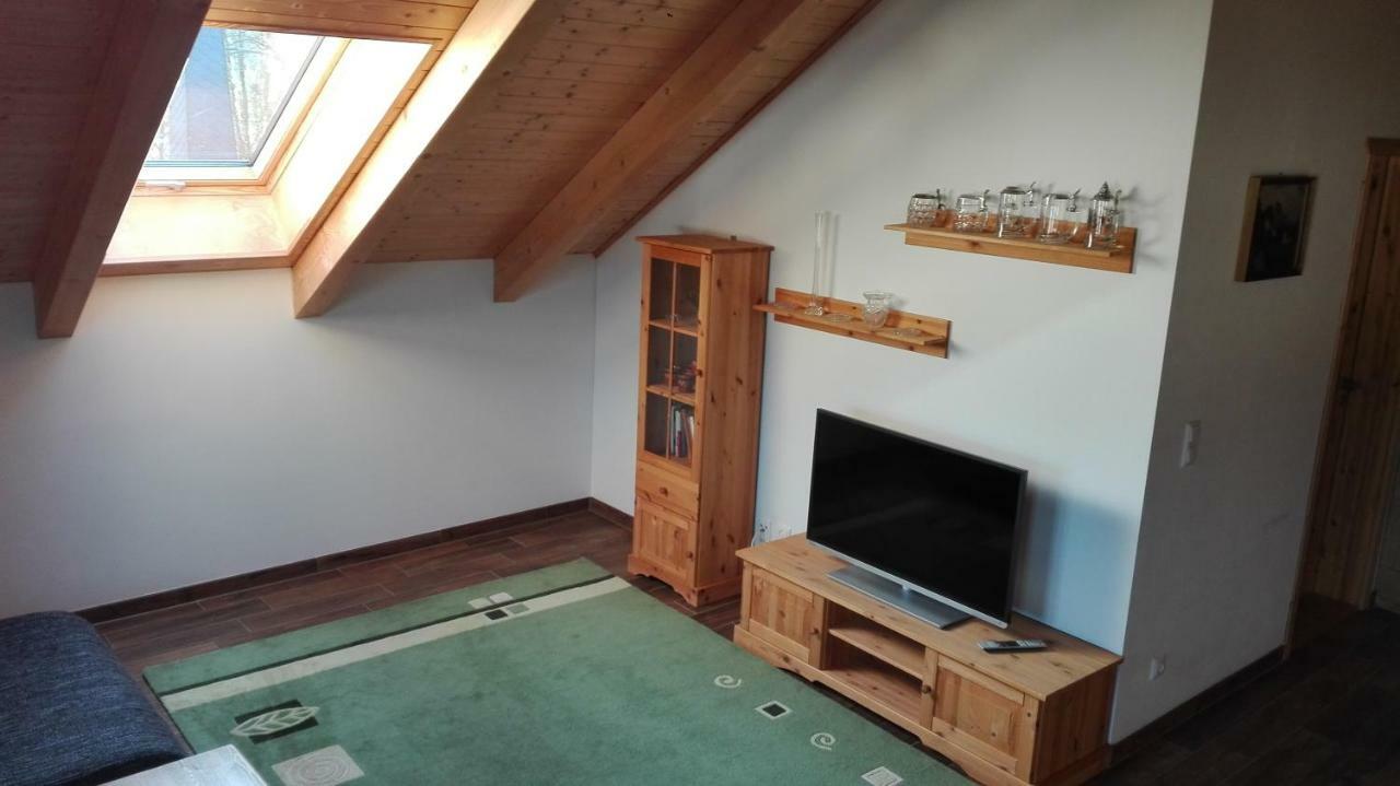 Blockhaus - Ferienwohnung Sunrise Augustusburg Extérieur photo