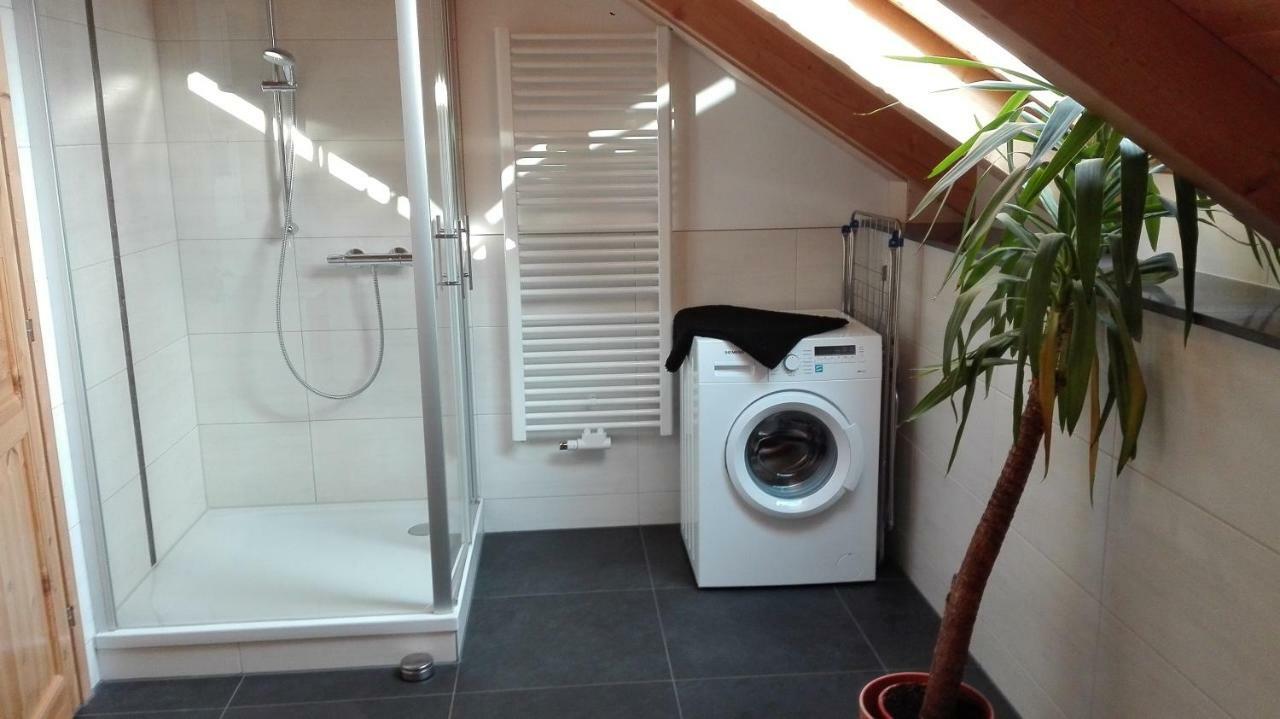 Blockhaus - Ferienwohnung Sunrise Augustusburg Extérieur photo